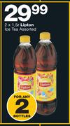 Lipton Ice Tea Assorted-2x1.5L