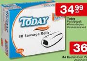 Today Partyjiepak Worsrolletjies Verskeidenheid-30's
