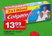 Colgate Tandepasta Waardepak-2x100ml
