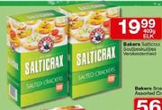 Bakers Salticrax Soutbeskuitjies Verskeidenheid-400g Elk