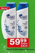 Head & Shoulders Shampoo-600ml