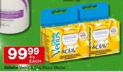 Gillette Venus & Olay Razor Blades-4's Each