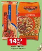 Fatti's & Moni's Spaghetti/Macaroni-1Kg
