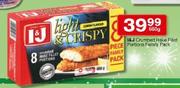 I&J Crumbed Hake Filet Portions Family Pack-660g