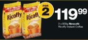 Nescafe Ricoffy Instant Coffee-2x850g