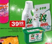 Ariel Auto Washing Powder 2Kg/Capsules 14's/Liquid Detergent 1.5L-Each