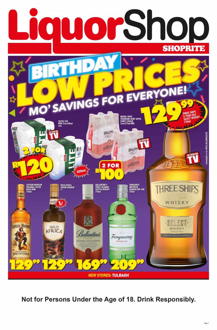 Shoprite Liquorshop Western Cape Birthday Promotion 24 Jul 04 Aug 2019 M Guzzle Co Za