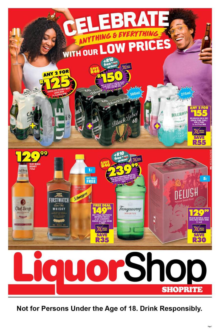 Shoprite Liquor Western Cape : Celebrate Anyhting & Everything (24 ...