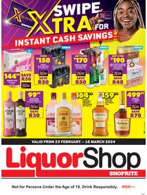 Shoprite Liquor Western Cape : Xtra Savings (23 February - 10 March 2024)