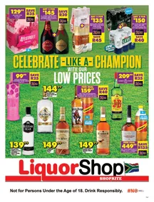 Shoprite Liquor Western Cape : Celebrate Like A Champion (24 August ...