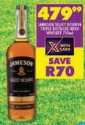 Jameson Select Reserve Triple Distilled Irish Whisky-750ml