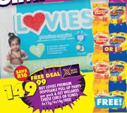 Lovies Premium Disposable Pull-Up Pants-Per Pack
