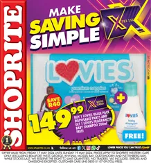 Shoprite Western Cape : Lovies Promotion (17 May - 19 May 2024)