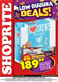 Shoprite Western Cape : Lovies Promotion (26 June - 28 June 2026)