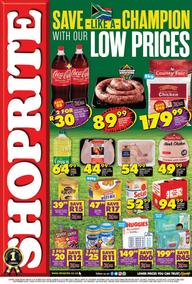 Shoprite Western Cape : Save Like A Champion (6 October - 8 October 2023)