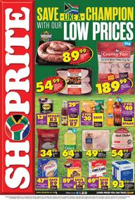 Shoprite Western Cape : Save Like A Champion (27 October - 29 October 2023)
