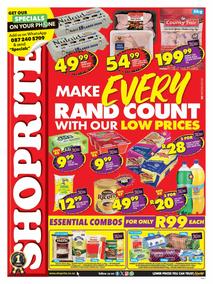 Shoprite Western Cape : Low Price Savings (2 January - 7 January 2024)