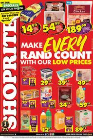 Shoprite Western Cape : Low Price Savings (19 January - 21 January 2024)