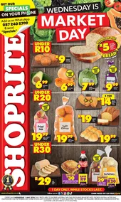 Shoprite Western Cape : Wednesday Is Market Day (1 May 2024 Only)