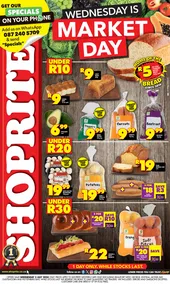 Shoprite Western Cape : Wednesday Is Market Day (3 July 2024 Only)