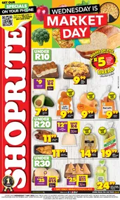 Shoprite Western Cape : Wednesday Is Market Day (07 May 2025 Only)