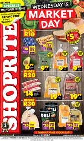 Shoprite Western Cape : Wednesday Is Market Day (10 July 2024 Only)