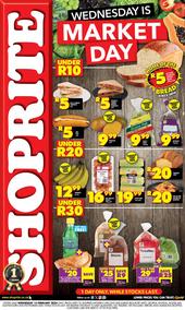 Shoprite Western Cape : Wednesday Is Market Day (14 February 2024 Only)