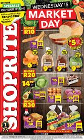 Shoprite Western Cape : Wednesday Is Market Day (20 March 2024 Only)
