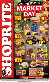 Shoprite Western Cape : Wednesday Is Market Day (25 October 2023 Only)