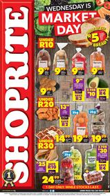 Shoprite Northern Cape & Free State : Wednesday Is Market Day (30 March  2022 Only)