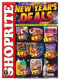 Shoprite Western Cape : New Year's Deals (27 December 2023 - 1 January 2024)