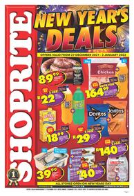 Shoprite Western Cape : New Year's Deals (27 December - 02 January 2022 ...