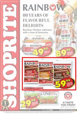 Shoprite Western Cape : Rainbow Chicken Promotion (6 November - 10 December 2023), page 1