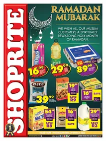 Shoprite Western Cape : Ramadaan Mubarak (17 February - 30 March 2025)