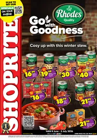 Shoprite Western Cape : Rhodes Promotion (08 June - 05 July 2026)