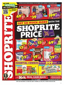Shoprite Western Cape : The Shoprite Price (20 October - 09 November 2025)