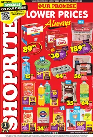 Shoprite Western Cape : Lower Prices Always (30 May - 01 June 2025)