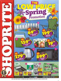 Shoprite Western Cape : Low Price Spring Promotion (21 September - 08 October 2023)
