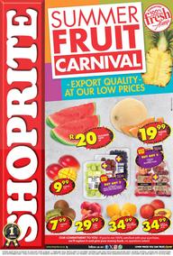 Shoprite Western Cape : Summer Fruit Carnival (29 January - 11 February 2024)