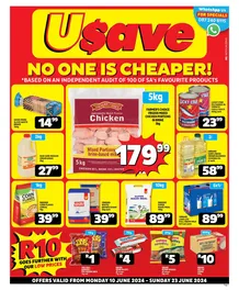 Usave Western Cape : No One Is Cheaper (10 June - 23 June 2024)