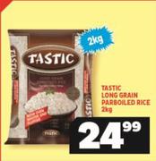 Tastic Long Grain Parboiled Rice-2Kg