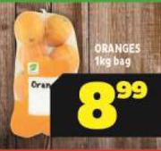 Oranges 1kg Bag
