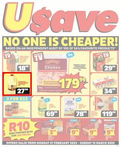 Usave Western Cape (27 February - 12 March 2023), page 1