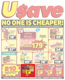 Usave Western Cape (27 February - 12 March 2023), page 1
