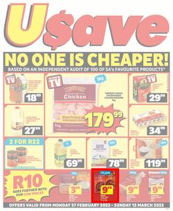 Usave Western Cape (27 February - 12 March 2023), page 1