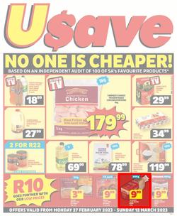 Usave Western Cape (27 February - 12 March 2023), page 1