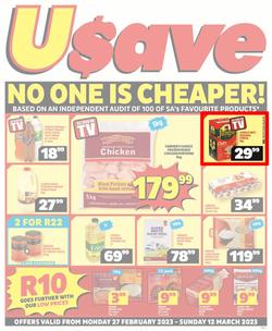 Usave Western Cape (27 February - 12 March 2023), page 1