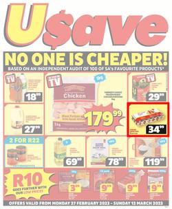Usave Western Cape (27 February - 12 March 2023), page 1