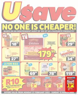 Usave Western Cape (27 February - 12 March 2023), page 1