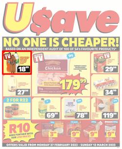 Usave Western Cape (27 February - 12 March 2023), page 1
